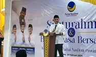 Perkuat Silaturahmi, Partai NaSdem Riau Gelar Buka Puasa Bersama
