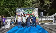 Membludak, Go Sprint Go Green Seri V Ditlantas Polda Riau Dipadati Masyarakat, Sorak Penonton Menggema