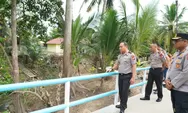 Jembatan Merah Putih Presisi di Riau yang Diresmikan Kapolri, Ternyata Pembangunannya Gunakan Dana Baznas