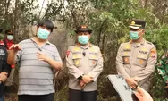 Pastikan Pemadaman Karhutla Berjalan Maksimal, Kapolda Riau Turun Langsung ke Bengkalis