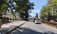 Trotoar di Jalan A. Djemma Palopo Disulap Jadi Lapak PKL