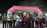 Gelar Night Run 2026, Polres Rohil Redam Ketegangan Pasca Unras dengan Pendekatan Humanis