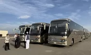 Transportasi Jemaah Haji Indonesia di Tanah Suci Dilayani Armada Keluaran Terbaru