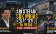 Ari Stefano SKK Migas Kerap Temui Gita Natalius di Fraser Residence Menteng