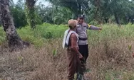 Cegah Karhutla, Polsek Batu Hampar Sosialisasikan Larangan Membakar Hutan dan Lahan