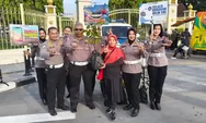 Ditlantas Polda Riau Menyapa di CFD Pekanbaru, Tebar Edukasi Keselamatan dan Semangat Green Policing
