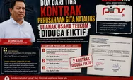 Dua dari Tiga Kontrak Perusahaan Gita Natalius di Anak Usaha Telkom Diduga Fiktif