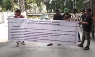 'Tangkap dan Adili Gita Natalius', Mahasiswa Unjuk Rasa di BPK RI