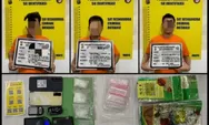 Bongkar Jaringan Sabu Antar Daerah, Polresta Pekanbaru Amankan 3 Pelaku