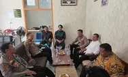 Jalin Silaturhami, Kapolsek Tapung Kunjungi Kantor Desa Petapahan