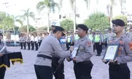 Kapolres Dumai Pimpin Upacara PTDH Terhadap Dua Personel yang Langgar Kode Etik Polri