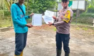 Polsek Batu Hampar Gencar Cegah Karhutla, Sosialisasikan Maklumat Kapolda dah Forkopimda Riau