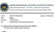 Total Ada 11 SPPG di Pemalang yang Kena Suspend BGN Gegara IPAL, Berikut Daftarnya 