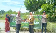 Kapolsek Batu Hampar Tanam Pohon dan Sosialisasi Green Policing, Wujud Polisi Peduli Lingkungan dan Jaga Alam