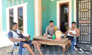Bhabinkamtibmas Polsek Batu Hampar Sambangi Warga, Cooling System Sampaikan Pesan Kamtibmas