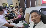 Sambut HUT Bhayangkara Ke-80, Polres Dumai Gelar Donor Darah dan Berhasil Kumpul 49 Kantong 