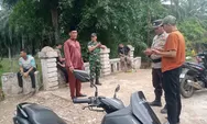 Polsek Batu Hampar dan Warga Kenghuluan Bantaian Gelar Gotong Royong Bersama, Wujudkan Kebersamaan