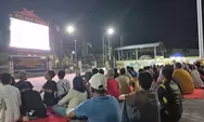 Kapolres Dumai Gelar Nobar Piala Dunia Bersama Masyarakat, Ciptakan Suasana Hangat dan Harmonis