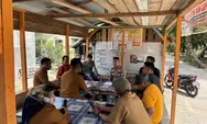 Cegah Karhutla, Kapolsek Batu Hampar Turun Langsung Sosialisasikan Maklumat Kapolda Riau ke Masyarakat