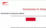 Siap-siap! Beasiswa Fast Retailing Foundation 2026, Dibuka Tanggal 1 Juli