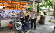 Polantas Menyapa: Servis Gratis untuk Komunitas Ojol, Bentuk Kasih dan Kepedulian Polri bagi para Pencari Nafkah