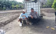 Polsek Tapung melalui Bhabinkamtibmas Desa Indrapuri dampingi Kelompok Tani Jaya Abadi Dukung Swasembada Pangan