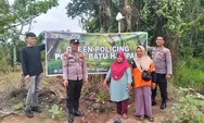 Polsek Batu Hampar Sosialisasi Green Policing, Ajak Masyarakat Tanam Pohon dan Jaga Kelestarian Alam