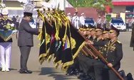 Presiden RI Prabowo Subianto Beri Nugraha Sakanti kepada Polda Riau, Kapolda: Penghargaan Ini Milik Seluruh Personel     