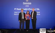 Perkuat Akselerasi Bisnis Berkelanjutan, Bank Mandiri Raih Pengakuan FinanceAsia 2026