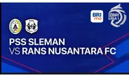 Link Live Streaming PSS Sleman vs RANS Nusantara FC di BRI Liga 1 2023/2024