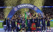 PSG Juara Liga Champions Lagi, Bukti Tetap Berjaya Setelah Kepergian Kylian Mbappe