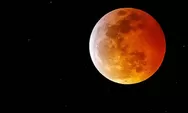 BMKG Sebut Fenomena Blood Moon Bisa Dilihat di Indonesia Lusa