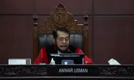 BUKAN DIPECAT, Anwar Usman Disanksi Pemberhentian Jabatan dari Ketua MK, Putusan Diwarnai Dissenting Opinion