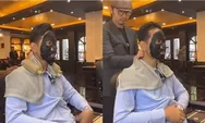 Momen Lucu Saat Gibran Live TikTok Potong Rambut dan Maskeran, Tampil dengan Gaya Rambut Baru Sebelum Debat Capres Nanti Malam