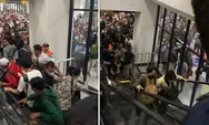 Viral di Media Sosial! Pengguna KRL Kesulitan di Eskalator Stasiun Manggarai, KAI Commuter Meminta Maaf