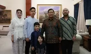Prabowo Subianto Gelar Halal Bihalal Meriah Idul Fitri 1445 H, Berbagi Kehangatan bersama Gibran Rakabuming Raka di Kertanegara