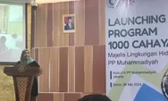 PP Muhammadiyah Luncurkan Program 1000 Cahaya untuk Cegah Krisis Iklim   