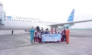 Viral! Rombongan Anak SD Carter Pesawat Garuda untuk Study Tour ke Jakarta, Hasil Menabung 5 Tahun  