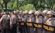 Aksi Buruh di Patung Kuda, 1.304 Personel Gabungan Siap Amankan Unjuk Rasa Terkait Omnibus Law dan Upah Murah