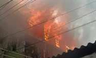 Kebakaran Mengerikan di Tambora, Si Jago Merah Hanguskan Kontrakan 100 Pintu, Gulkamat Gercep Tangani