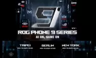 ROG Phone 9 Rilis 19 November, Ponsel Gaming dengan AI Canggih dan Performa Ngebut, Siap Bikin Dompet Menjerit!