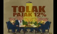 Seruan Warganet di X, Protes Turun ke Jalan Sampai Menang untuk Tolak Kenaikan PPN 12 Persen  