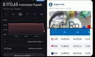 Masa Sih Rupiah Anjlok Rp 8.170 Per Dolar AS, Ini Error Kayanya, Benarkah Dampak Kebijakan Donald Trump?