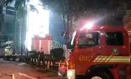 Gedung Kementerian ATR/BPN Kebakaran, 15 Mobil Damkar Dikerahkan, Apa Penyebabnya?