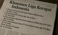 Klasemen Liga Korupsi Indonesia, Deretan Skandal dengan Kerugian Negara Fantastis