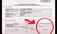 CV Jokowi Tiba-tiba Hilang dari Web KPU, Ketahuan Juga Lembar Daftar Pencapresan Jokowi Tak Tertulis Tanggal Kelulusan SD, SMP dan SMA