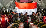 HUT RI ke-80, TNI Berhasil Kirim Bantuan Logistik ke Warga Gaza dengan Cara Metode Air Drop