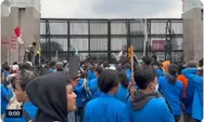 Di Saat Ratusan Pendemo Mulai Bentrok dengan Aparat, Gedung DPR Malah Kosong Dikarenakan Pegawai WFH