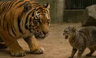 Benarkah Harimau Takut Kucing? Fakta Ilmiah di Balik Mitos yang Ramai di Medsos