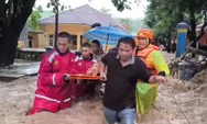 Banjir Bandang Terjang Sukabumi, Ratusan Rumah Terendam dan Jembatan Putus Akibat Luapan Sungai Cisolok